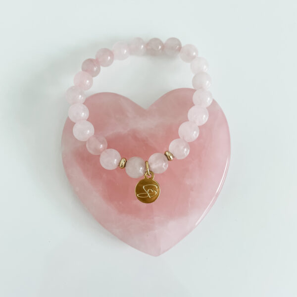 alexandra-gioia-rose-quartz-bracelet-selfless-love-foundation