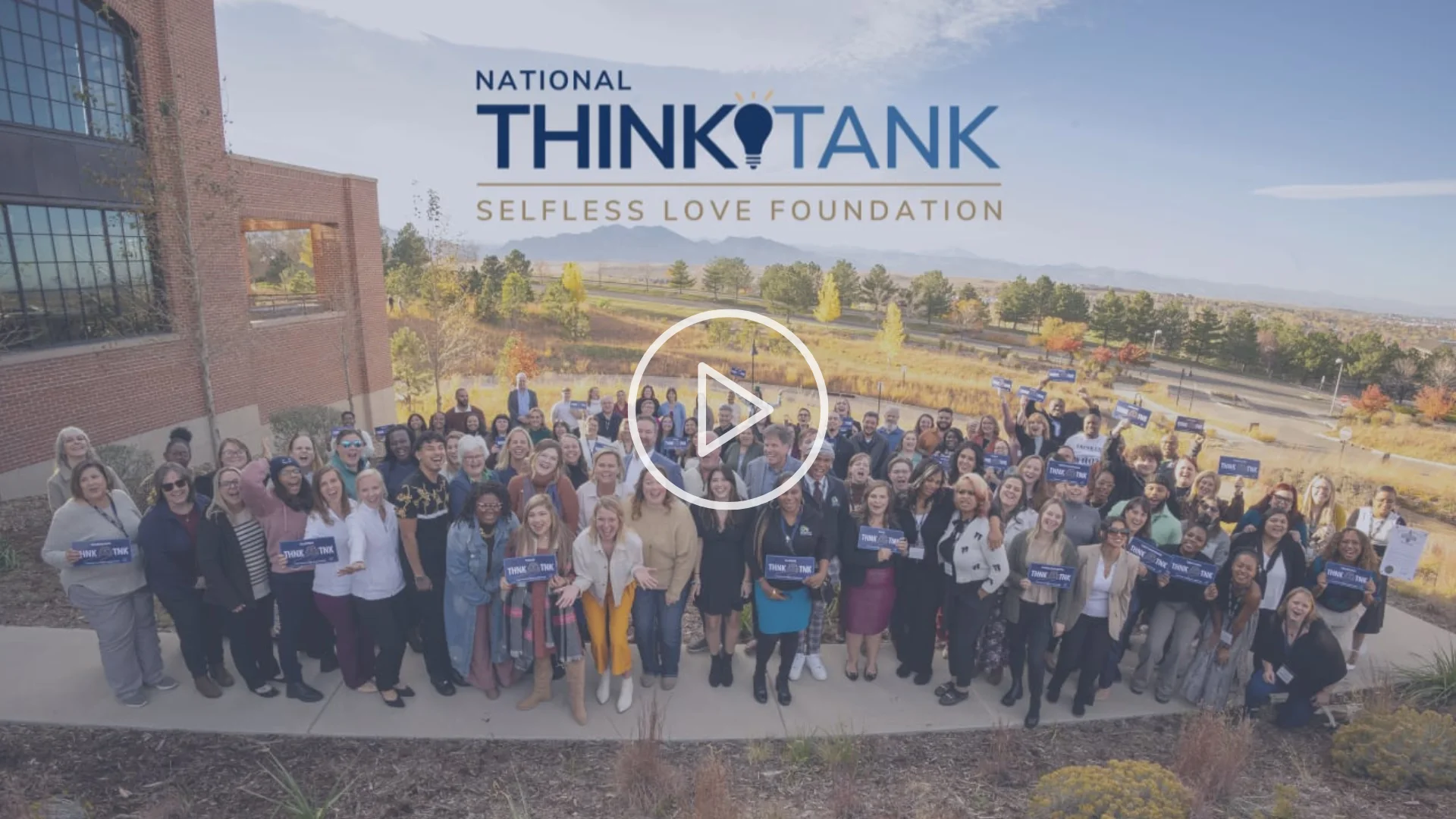 Selfless Love Foundation 2025 National Think Tank Recap Video Selfless Love Foundation 2025 National Think Tank Recap Video