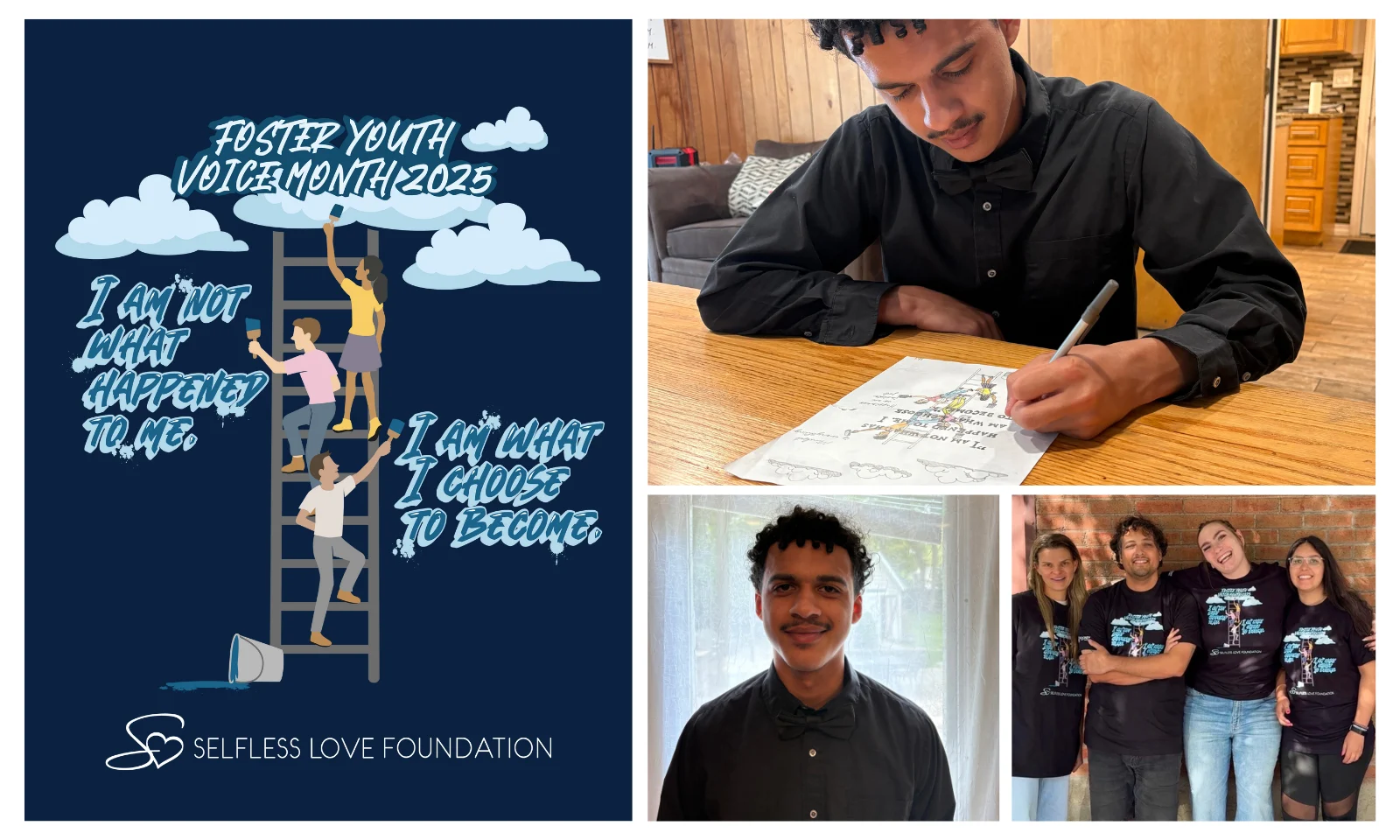 Selfless Love Foundation Blog - Celebrating Foster Youth Voice Month- Empowering Young Leaders Nationwide