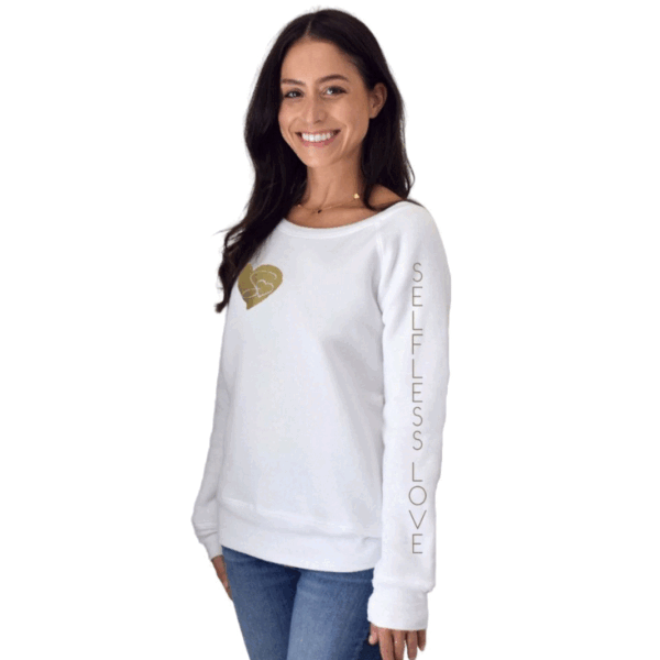 Selfless Love White Sweater